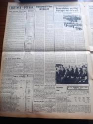 Vatan Gazetesi - Turkish Newspaper - 17 Eylül 1953 - Yabancı Sermaye teşvik Ediliyor - Portsmouth'dan İntibalar Yazan Ahmet Emin Yalman Başmakale - Kore'de Esir Düşen Subay Ve Erlerimizden İlk Kafile Geldi fotoğraf - Vatan Gazetesi Saidi Kürdi Davası - Çok Çirkin Bir Karikatür - Avrupa Güzeli Sylvaine Carpentier Bugün Gidiyor - Yeşil Gözlü Soledad Yazan Greta Granor Yazı Dizisi - Devlet Havayolları'nın Hac Seferleri Bitti - Hoş Memo Karikatür Çizen Al Capp - Yeni Bir Radar Cihazı Yapıldı - Afrika'da 4 Ay Yazan Tunç Yalman Yazı Dizisi - İstanbul Kapılarında Fethin Büyük Tarihi Romanı Yazan Feridun Fazıl Tülbentçi Yazı Dizisi - Öğretim Eğitim Gençlik Köşesi - Kore Köprüleri Yazan James Michener Yazı Dizisi - Mühendis Selahattin Genç'in İcadı - Batı Trakya Türkleri - Maltepe'de Bir Çeşme Açıldı - Maya Sanat Galerisi Dün Açıldı - Electro Düdüklü Tencere - Krem Pertev - İstanbul Ankara İzmir Teknik Üniversite Radyosu Programı - Bulmaca - Good Year Lastikleri