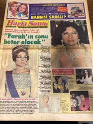 HAFTA SONU GAZETESİ DOĞUM GÜNÜ HEDİYESİ  ( Turkish Newspaper ) - 16 ŞUBAT 1979 -TAM TAKIM 12 SAYFADIR -Süreyya-Farah Pehlevi-Hülya Koçyiğit-Türkan Şoray-Cüneyt Arkın-Muazzez Abacı-Kemal Sunal-Fatma Girik-Göksel Arsoy-Deniz Uğur-Tülay Tuncer-Serpil Barlas-Parhan Sayın-Ömür Göksel-Saadet Sun-Kirk Douglas-Farrah Fawcett-Ajda Pekkan-Seher Şeniz-Yeliz-Bülent Ersoy-Sevim Çağlayan-Ferit Cansel-Gönül Alpay-Leyla Sayar-Fikret Hakan-Ayla Algan-Farah’ın sonu beter olacak-Farah ve Süreyya’yı sizler için yorumladılar-Kemal Sunal fırtınayı atlattı-Bir bacak bir milyon-Bir zamanlar Şafak Bekçisiydi-Kuzu Kapama’yla gelen kısmet-Bu burun 2. kez kesilecek-Ah şu görümcem olmasa-1460 günüm yandı ha yandı-Yeşilçam’ın iki gazisi-Ömür Göksel akıllanmıyor-Benim de kalbim var-İşte Seher Şeniz’e abayı yakan Elmas Kralı-Hem sesi hem yüzü değişti-Vermek ya da vermemek-haftaya bakış Kahkaha bilmecesi karikatürü-Süheyl Danişoğlu