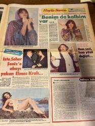 HAFTA SONU GAZETESİ DOĞUM GÜNÜ HEDİYESİ  ( Turkish Newspaper ) - 16 ŞUBAT 1979 -TAM TAKIM 12 SAYFADIR -Süreyya-Farah Pehlevi-Hülya Koçyiğit-Türkan Şoray-Cüneyt Arkın-Muazzez Abacı-Kemal Sunal-Fatma Girik-Göksel Arsoy-Deniz Uğur-Tülay Tuncer-Serpil Barlas-Parhan Sayın-Ömür Göksel-Saadet Sun-Kirk Douglas-Farrah Fawcett-Ajda Pekkan-Seher Şeniz-Yeliz-Bülent Ersoy-Sevim Çağlayan-Ferit Cansel-Gönül Alpay-Leyla Sayar-Fikret Hakan-Ayla Algan-Farah’ın sonu beter olacak-Farah ve Süreyya’yı sizler için yorumladılar-Kemal Sunal fırtınayı atlattı-Bir bacak bir milyon-Bir zamanlar Şafak Bekçisiydi-Kuzu Kapama’yla gelen kısmet-Bu burun 2. kez kesilecek-Ah şu görümcem olmasa-1460 günüm yandı ha yandı-Yeşilçam’ın iki gazisi-Ömür Göksel akıllanmıyor-Benim de kalbim var-İşte Seher Şeniz’e abayı yakan Elmas Kralı-Hem sesi hem yüzü değişti-Vermek ya da vermemek-haftaya bakış Kahkaha bilmecesi karikatürü-Süheyl Danişoğlu