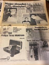HAFTA SONU GAZETESİ DOĞUM GÜNÜ HEDİYESİ  ( Turkish Newspaper ) - 16 ŞUBAT 1979 -TAM TAKIM 12 SAYFADIR -Süreyya-Farah Pehlevi-Hülya Koçyiğit-Türkan Şoray-Cüneyt Arkın-Muazzez Abacı-Kemal Sunal-Fatma Girik-Göksel Arsoy-Deniz Uğur-Tülay Tuncer-Serpil Barlas-Parhan Sayın-Ömür Göksel-Saadet Sun-Kirk Douglas-Farrah Fawcett-Ajda Pekkan-Seher Şeniz-Yeliz-Bülent Ersoy-Sevim Çağlayan-Ferit Cansel-Gönül Alpay-Leyla Sayar-Fikret Hakan-Ayla Algan-Farah’ın sonu beter olacak-Farah ve Süreyya’yı sizler için yorumladılar-Kemal Sunal fırtınayı atlattı-Bir bacak bir milyon-Bir zamanlar Şafak Bekçisiydi-Kuzu Kapama’yla gelen kısmet-Bu burun 2. kez kesilecek-Ah şu görümcem olmasa-1460 günüm yandı ha yandı-Yeşilçam’ın iki gazisi-Ömür Göksel akıllanmıyor-Benim de kalbim var-İşte Seher Şeniz’e abayı yakan Elmas Kralı-Hem sesi hem yüzü değişti-Vermek ya da vermemek-haftaya bakış Kahkaha bilmecesi karikatürü-Süheyl Danişoğlu