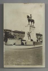ANKARA ZAFER HEYKELİ VE TENHA CADDELER ESKİ FOTOKART...