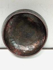 Antika Saz Tuğralı Osmanlı Bakır Tas