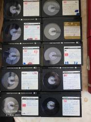 10 ADET KUTULARINDA YERLİ FİLM KAYITLI BETAMAX VİDEO KASETİ