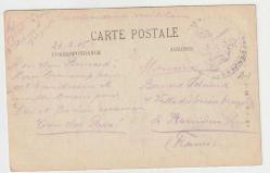 1915 YILI SU TAŞIYAN BEDEVİ KADIN GÖRSELLİ POSTADAN GEÇMİŞ NADİR KARTPOSTAL  - FRANSIZ ASKER TARAFINDAN GÖNDERİLMİŞ