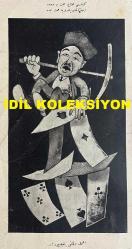 Osmanlıca Akbaba Mizah Dergisi-Gazetesi, Orijinal Dönem Basım, (Ottoman Magazine-Newspaper) - 3 Kasım 1924 - Sayı: 200 - Rumi: 3 Teşrin-i Sani 1340 - Karikatürist Ramiz Gökçe'nin Çalışması: 