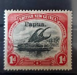 LOT.9 » 1906 - 1907 Papua Yeni Gine- sürşarjlı seriden damgasız