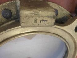 1934 savaş gemisi Lumboz'u orjinal full pirinç