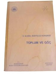 LOT.17 » II. Ulusal Sosyoloji Kongresi, Toplum ve Göç 20-21-22 Kasım 1996 Mersin