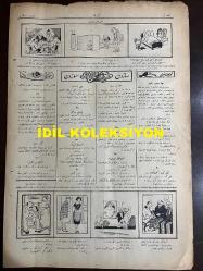 Osmanlıca Akbaba Mizah Dergisi-Gazetesi, Orijinal Dönem Basım, (Ottoman Magazine-Newspaper) - 3 Kasım 1924 - Sayı: 200 - Rumi: 3 Teşrin-i Sani 1340 - Karikatürist Ramiz Gökçe'nin Çalışması: 
