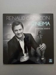 RENAUD CAPUÇON - CINEMA - BRUSSELS PHILHARMONIC - STEPHANE DENEVE - LP - PLAK