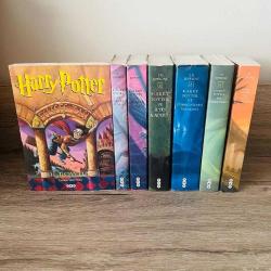 Harry Potter Şömizli Tam Set (1-2-3-4-5-6-7) Ateş Kadehi, Zümrüdüanka Yoldaşlığı, Melez Prens, Ölüm Yadigarları...