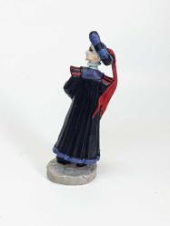 Disney Notre Dame'ın Kamburu Yargıç Claude Frollo Figürü Vintage 1996