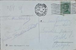 29.9.1925 Postadan Geçmiş Avrupa Kartpostal