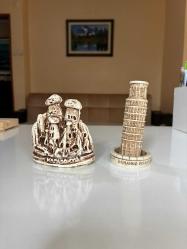 Pisa(Pizza) Kulesi ve Peri Bacaları Biblo Toplu Satış Uygun Fiyat