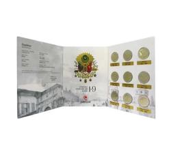 Osmanlı Padişahları Bimetal Hatıra Para Serisi 1-9