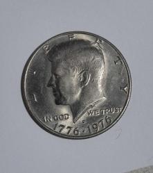 Amerika Yarım Dolar Amerikanın Bağımsızlığı Hatırası 1776- 1976 D Çil - Çilaltı