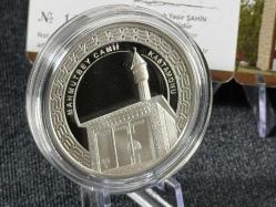 DARPHANE MAHMUTBEY CAMİİ CAMİLER SERİSİ NO:4 925 AYAR GÜMÜŞ HATIRA SİKKESİ