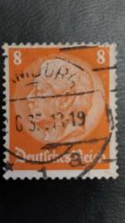 1932 YILI ALMANYA İMPARATORLUĞU  DAMGALI  ŞARNİYERSİZ