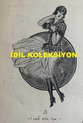 Osmanlıca Akbaba Mizah Dergisi-Gazetesi, Orijinal Dönem Basım, (Ottoman Magazine-Newspaper) - 3 Kasım 1924 - Sayı: 200 - Rumi: 3 Teşrin-i Sani 1340 - Karikatürist Ramiz Gökçe'nin Çalışması: 