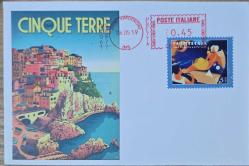 CINQUE TERRE/ITALY Görselli Sindirella Pullu Damgalı Özel Yapım FDC