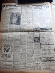 Vatan Gazetesi - Turkish Newspaper - 1 Ağustos 1954 - İleriye doğru bir adım yazan Ahmet Emin Yalman Başmakale - Cumhuriyet Halk Partisi nereye doğru gidiyor - Niagara şelalesinde çöküntü fotoğraf - Başbakan Adnan Menderes'in basın Konferansı - Ankara'da Çiftlik Yolu civarında derede serinleyen leylekler fotoğraf - Fransa Tunus'a dün muhtariyet verdi - donanmamızın kruvazöre kavuşmasını millet istiyor - güneydoğu Asya savunma görüşmeleri 6 Eylül'de başlıyor - Kemal Ragıp faciası - Osmanlı tarihinden sayfalar yazan Feridun Fazıl Tülbentçi Yazı Dizisi - General Ali Fuat Cebesoy'un siyasi hatıraları Yazı Dizisi - Türkiye İş Bankası - Mısır ihtilalinin felsefesi yazan Cemal Abdül Nasır Yazı Dizisi - Milli Piyango Dün çekildi - İstanbul radyosu yayını 1,5  saat uzatıldı - Film Yıldızı Nevin Aypar puro tuvalet sabunu kullanıyor - Ankara İzmir Teknik Üniversite radyo programı - Altın Evler İnşaat Kolektif - İzmir civarında iki büyük orman yangını çıktı - Isparta halı fiyatları yükseldi