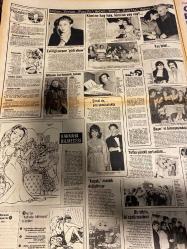 HAFTA SONU GAZETESİ DOĞUM GÜNÜ HEDİYESİ  ( Turkish Newspaper ) - 16 MART 1979 -TAM TAKIM 12 SAYFADIR -Yılmaz Güney-Fatoş Güney-Müjde Ar-Ferdi Tayfur-Güzide Kasacı-Suzan Vaker-Adnan Şenses-Gönül Senay-Seyyal Taner-Filiz Akın-Nükhet Duru-Ahmet Özhan-Müşerref Tezcan-Asu Maralman-Cüneyt Arkın Yılmaz Güney İmralı’da-Bahar Erdeniz-Engin Erdeniz-Güldür Gülpınar-İbrahim Tatlıses-İnci Sani-Deniz Şanslı-Seher Şeniz-Yaşayan adamın vasiyeti-Son ziyaret-Müjde Ar vicdan borcunu ödüyor-Süreyya Farah’ın tırnağı olamaz-Güzide Kasacı Ohhh dedi-Adnan Şenses’in 16 yıllık gözağrısı-Bülbül sesli öğretmen-Seyyal Taner kurtuluşu arıyor-Antika hastalığı tepti-Kimine hay hay kimine vay vay-Evliliği sarsan gizli show-Şimdi de sıra sunuculukta-Yufka yürekli sert adam-Göğsünden rahminden dişinden-Barışmaya da zam geldi-Nükhet Duru masal söylüyor-haftaya bakış