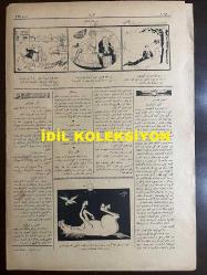 Osmanlıca Akbaba Mizah Dergisi-Gazetesi, Orijinal Dönem Basım, (Ottoman Magazine-Newspaper) - 10 Temmuz 1924 - Sayı: 167 - Rumi: 10 Temmuz 1340 - Hicri: 9 Zilhicce 1342 - Karikatürist Ramiz Gökçe'nin Çalışması: Suistimale Herkes Dahil Olduğuna Nazaran 