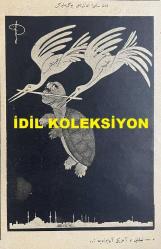 Osmanlıca Akbaba Mizah Dergisi-Gazetesi, Orijinal Dönem Basım, (Ottoman Magazine-Newspaper) - 10 Temmuz 1924 - Sayı: 167 - Rumi: 10 Temmuz 1340 - Hicri: 9 Zilhicce 1342 - Karikatürist Ramiz Gökçe'nin Çalışması: Suistimale Herkes Dahil Olduğuna Nazaran 