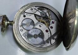 İSVİÇRE CORTEBERT MARKA ORİJİNAL ANTİK KURMALI MUHTEŞEM BAKIMLI BEYAZ MAKİNA KÖSTEKLİ CEP SAATİ CCC1RRR1 PEK ÇIKMAZ