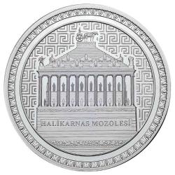 Dünyanın Yedi Harikası Serisi No.1 ''Halikarnas Mozolesi'' 2024 (Gümüş) Darphane Hatıra Parası