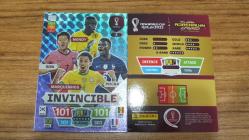 2022 Panini World Cup Qatar Mendy / Pogba / Marquinhos / Son.  X-RARE / Invincible Kart No:5