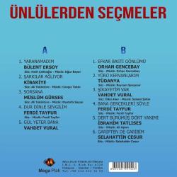 Ünlülerden Seçmeler - Çeşitli Sanatçılar (Plak) ( Orhan Gencebay - Ferdi Tayfur )
