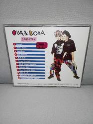 Cd Oya & Bora Saraylı albümü. Orijinal 1994 kırmızı bandrollü dönem baskı albüm. Disk 10 üzerinden 9 sorunsuz çalışıyor koleksiyonluk