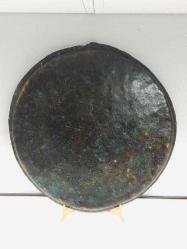 Antika Nadir Kalem İşçilikli Osmanlı Bronz Tepsi