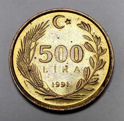 1991 500 LİRA ÇİL #2