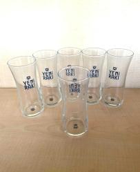 6 Adet İnce Belli Özel 1 Adet Rakı Bardağı 1937 Yeni Rakı Bardağı