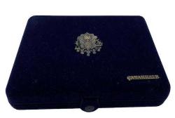 2015 Çanakkale Zaferi'nde Türk Donanması Özel Tam Takım Bronz Hatıra Para Seti, Osmanlı Devlet Armalı Özel Kutusunda Sertifikalı 23,33 gr.