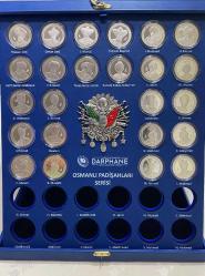 PADİŞAHLAR 1-24  ARASI FUL SERTİFİKALI SET ( KUTULU)