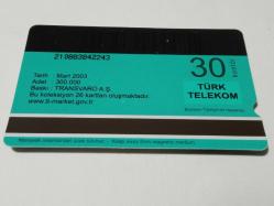T.TELEKOM: 2003, DENİZ CANLILARI TELEFON KARTI 