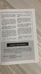 MAYA DERGİSİ –OCAK 1997 – SAYI 1 – YIL: 19 – 32 SAYFA - ÇATIRDAYAN DEMOKRASİ – SUSURLUK KAZASI – YETER ARTIK – BÜYÜK TECAVÜZ – LİDERLER VE İNSANLAR – DEMOKRAT TÜRKİYE PARTİSİ KURULDU – SIZE “ÖPKÜ”YÜ TAKDİM EDERİM – YAŞLILARIN SAYISI ARTIYOR - HÜSAMETTİN CİNDORUK – MERT ATA YALTIRIK – MURAT YALTIRIK – ÜNAL YALTIRIK – AV. DR. HAKKI DEMİREL – AV. NIHAT KOSOVA – A. HİLMİ MARAŞLI – CABBAR SÜLÜN – NAHİT ERUZ – M. RAUF ALANYALI – DR. TAHİR KUTSİ MAKAL