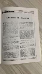 MAYA DERGİSİ –OCAK 1997 – SAYI 1 – YIL: 19 – 32 SAYFA - ÇATIRDAYAN DEMOKRASİ – SUSURLUK KAZASI – YETER ARTIK – BÜYÜK TECAVÜZ – LİDERLER VE İNSANLAR – DEMOKRAT TÜRKİYE PARTİSİ KURULDU – SIZE “ÖPKÜ”YÜ TAKDİM EDERİM – YAŞLILARIN SAYISI ARTIYOR - HÜSAMETTİN CİNDORUK – MERT ATA YALTIRIK – MURAT YALTIRIK – ÜNAL YALTIRIK – AV. DR. HAKKI DEMİREL – AV. NIHAT KOSOVA – A. HİLMİ MARAŞLI – CABBAR SÜLÜN – NAHİT ERUZ – M. RAUF ALANYALI – DR. TAHİR KUTSİ MAKAL