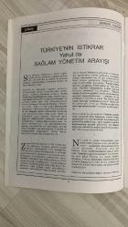 MAYA DERGİSİ –EKİM 1998 – SAYI 10 – YIL: 21 – 32 SAYFA -MAYA 21 YAŞINDA – SERBEST PİYASA EKONOMİSİNDE KONUŞMAK – İNSAN HAKLARININ İŞLEVİ – SAĞLAM YÖNETİM ARAYIŞI – EMLAKBANK ÖZELLEŞTİRİLİYOR – BİR BAKANIN ANATOMİSİ – BAŞBAKANLAR MASALI – NE VAR BUNDA YAHU? – GÜMRÜKLERDE NELER OLUYOR? – MATA HARİ – EDEBİYAT SOHBETLERİ – SANAT-SANATÇI – ESKİMEYEN KARİKATÜRLER - MERT ATA YALTIRIK – MURAT YALTIRIK – ÜNAL YALTIRIK – AHMET BİCAN AKYOL – SEMİH BALCIOĞLU – HÜROL BİLAL – AHMET BAŞSOY – ETEM ÇALIŞKAN – LATİF DEMİRCİ – AV. HAKKI DEMİREL – ŞERİF ERCAN – NAHİT ERUZ – AV. CELAL ERTUĞ – YUSUF ERKUT GÜSAR – AYHAN HÜNALP – NAZİF KOCAYUSUFPASAOĞLU – AV. NİHAT KOSOVA – AYTEN KURŞUNGÖZ – DR. TAHİR KUTSİ MAKAL – A. HİLMİ MARAŞLI – DOÇ. DR. SÜHA NİZAMOĞLU – PROF. C. TAYYAR SADIKLAR – İSMAİL SAVAŞ – CABBAR SÜLÜN – BURHAN ULUTAN – İBRAHİM URAL -