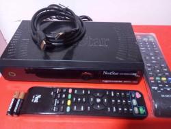 NextStar YE-5000 HD Uydu Alıcı (Sorunsuz ,2 Kumanda , HDMI kablo, İkinci El)