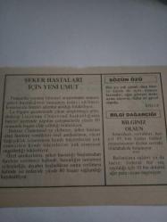 22 Ağustos 1995-Orijinal Takvim Yaprağı-Doğum Günü-Söz,Nişan,Nikâh,Düğün ve Önemli Günler Hediyesi-Fatih Hak ve Hizmet Vakfı-Ayet/Hadis(Ankebût:8)-Şeker Hastaları İçin Yeni Umut-Knulp-Bilginiz Olsun