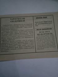 25 Ağustos 1995-Orijinal Takvim Yaprağı-Doğum Günü-Söz,Nişan,Nikâh,Düğün ve Önemli Günler Hediyesi-Fatih Hak ve Hizmet Vakfı-Ayet/Hadis(Lokman:34)-Yapay Kulak Geliştirildi-Sözün Özü-50 Yıl Önce Helikopterler