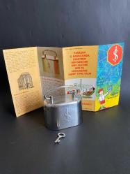 İŞ BANKASI KUMBARA ANAHTARLI VE TANITIM BROŞÜRÜ NADİR KOLEKSİYONLUK