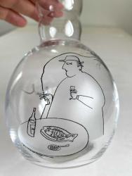 PAŞABAHÇE KARAF KARİKATÜRİST BEHİÇ AK ÇİZİMİ İLE İSTANBUL TEMALI BEHİÇ AK SERİSİ KARAF