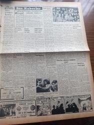Vatan Gazetesi - Turkish Newspaper - 3 Haziran 1953 - partilerüstü ölçü yazan Ahmet Emin Yalman Başmakale - İngiltere kraliçesi Elizabeth II. muhteşem bir törenle taç giydi fotoğraf - Amerika Ortadoğu'ya alakasını artıracak - Araplar komünizmden çok siyonizmden korkmaktadır - fetih yılına dair meclise iki takrir verildi - Everest'in Fethi Londra'da heyecan uyandırdı - Adnan Menderes İle Fuat Köprülü Kraliçe Elizabeth'in taç giyme törenini takip ettiler - Kadınlar tekkesi yazan Refik Halit Karay Yazı Dizisi - Bektaşi Sırrı dede hapse mahkum oldu - Fatih piyesi ve Nazım Kurşunlu yazan Zuhal Kamran Noyan - İstanbul kapılarında fethin büyük tarihi romanı yazan Feridun Fazıl Tülbentçi Yazı Dizisi - Yugoslav milli futbol takımı dün geldi fotoğraf - Beşiktaş dün İsveç'e gitti - İstanbul Ankara İzmir Teknik Üniversite radyo programı - Gripin - General Electric - Kibar tuvalet sabunları - İndola tavan vantilatörleri - Ankara devlet tiyatrosu şehir tiyatrosu dram kısmında Fatih