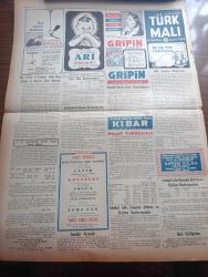 Vatan Gazetesi - Turkish Newspaper - 3 Haziran 1953 - partilerüstü ölçü yazan Ahmet Emin Yalman Başmakale - İngiltere kraliçesi Elizabeth II. muhteşem bir törenle taç giydi fotoğraf - Amerika Ortadoğu'ya alakasını artıracak - Araplar komünizmden çok siyonizmden korkmaktadır - fetih yılına dair meclise iki takrir verildi - Everest'in Fethi Londra'da heyecan uyandırdı - Adnan Menderes İle Fuat Köprülü Kraliçe Elizabeth'in taç giyme törenini takip ettiler - Kadınlar tekkesi yazan Refik Halit Karay Yazı Dizisi - Bektaşi Sırrı dede hapse mahkum oldu - Fatih piyesi ve Nazım Kurşunlu yazan Zuhal Kamran Noyan - İstanbul kapılarında fethin büyük tarihi romanı yazan Feridun Fazıl Tülbentçi Yazı Dizisi - Yugoslav milli futbol takımı dün geldi fotoğraf - Beşiktaş dün İsveç'e gitti - İstanbul Ankara İzmir Teknik Üniversite radyo programı - Gripin - General Electric - Kibar tuvalet sabunları - İndola tavan vantilatörleri - Ankara devlet tiyatrosu şehir tiyatrosu dram kısmında Fatih