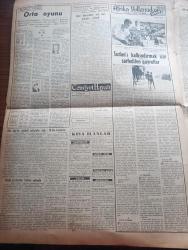 Vatan Gazetesi - Turkish Newspaper - 3 Mayıs 1953 - akla gelen çareler yazan Ahmet Emin Yalman Başmakale - 30 bin komünist Laos başkentini sardı - Hasan Akcanlı isimli vatandaş bir iddiaya göre karakolda dövülerek öldürüldü fotoğraf - Irak Kralı Faysal ve Ürdün Kralı Hüseyin Dün törenle taç giydiler fotoğraf - Kore'deki yaralı esirlerimiz Türkiye yolunda - Tokyo Askeri Hastanesi'nde müttefiklere teslim edilen Türk esirleri İbrahim Yavaş Ömer Ulu Davut Acar Ve Halit Küçük fotoğraf - Sirkeci hattında elektrikli tren - Korgeneral Muzaffer Göksenin emekliye ayrıldı fotoğraf - Naboland süvarisi Oscar Lorentzon için İsveç'te de tahkikat açılacak - Amerikan Büyükelçisi Mc Ghee istifasına dair demeç verdi - Kadınlar tekkesi yazan Refik Halit Karay Yazı Dizisi - kaplıca ve maden sularımız yazan doktor Kemal Saraçoğlu - Profesör Doktor Talat Çamlı jübilesi yapıldı - Mısır İngiltere'nin Süveyş tahliyesinde ısrar ediyor - Amerika kongre kütüphanesinde Türkçe eserler - Orta Oyunu - Istanbul radyosu